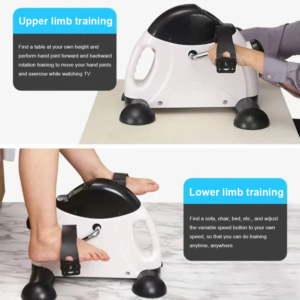 NNEOBA Mini Exercise Bike - Indoor Arm and Leg Trainer-4