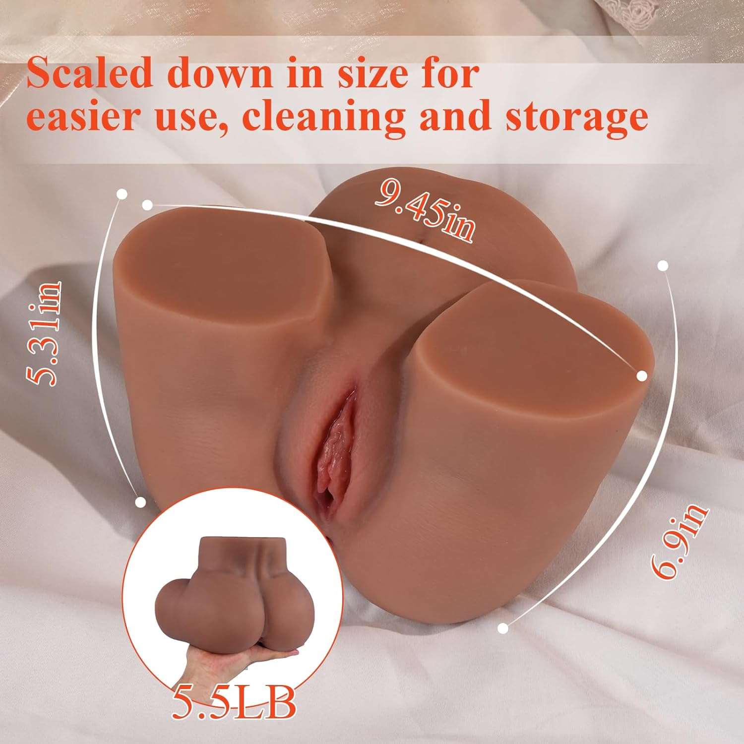 TightChannels Dual Penetration Sex Doll Masturbator-2