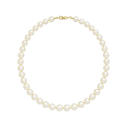 Genuine South Sea Pearl Necklaces AAA Luster & Handcrafted With 14K Solid Gold-0