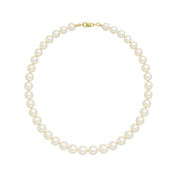 Genuine South Sea Pearl Necklaces AAA Luster & Handcrafted With 14K Solid Gold-0