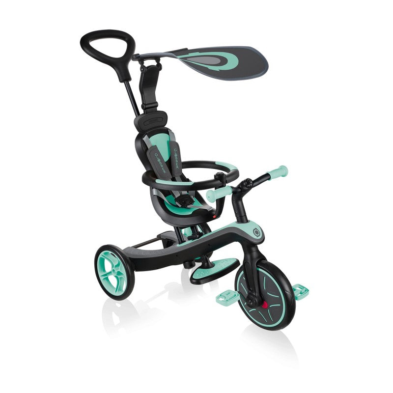 NNEDSZ Globber EXPLORER Trike 4in1 - Mint-0