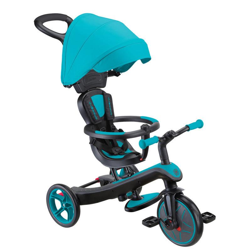 NNEDSZ Globber Explorer Trike 4in1 - Teal-0