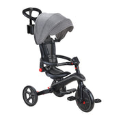 NNEDSZ Globber EXPLORER Trike 4in1 FOLDABLE - Black/Grey-0