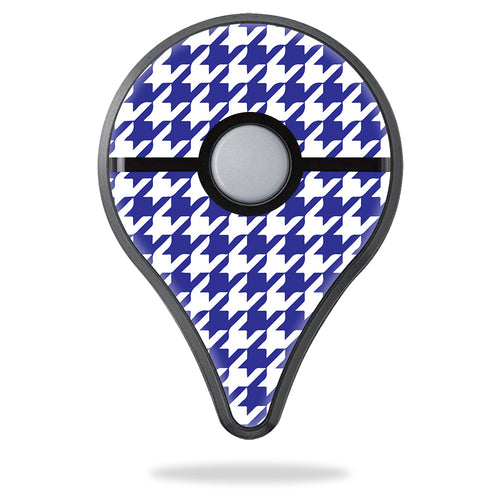 MightySkins POGOPLUS-Blue Houndstooth Skin Decal Wrap for Pokemon Go P
