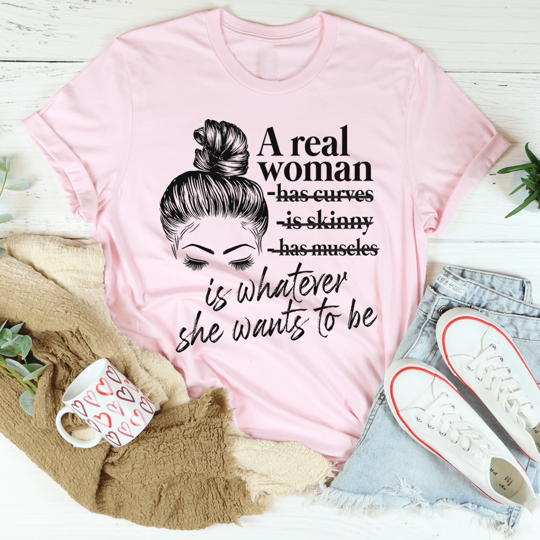 A Real Woman Tee-0