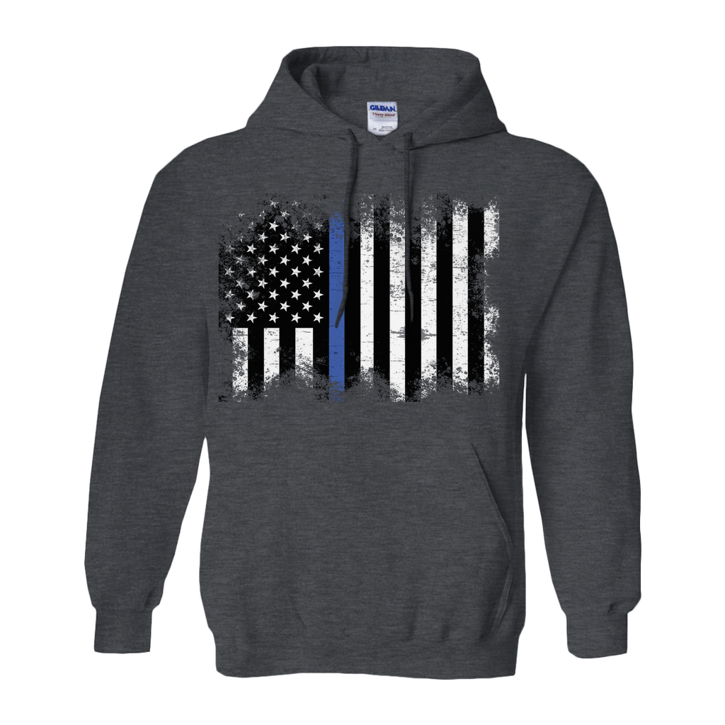 Men's Hoodie Thin Blue Line