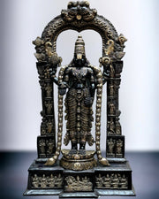 Brass Tirupati Balaji Lord Venkateshwara Statue 86" Large-0