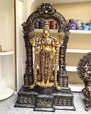 Brass Tirupati Balaji Lord Venkateshwara Statue 86"-0