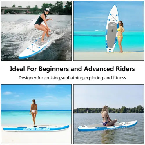 11 Feet Paddle Board Inflatable Surfboard NOSTOPSHOP