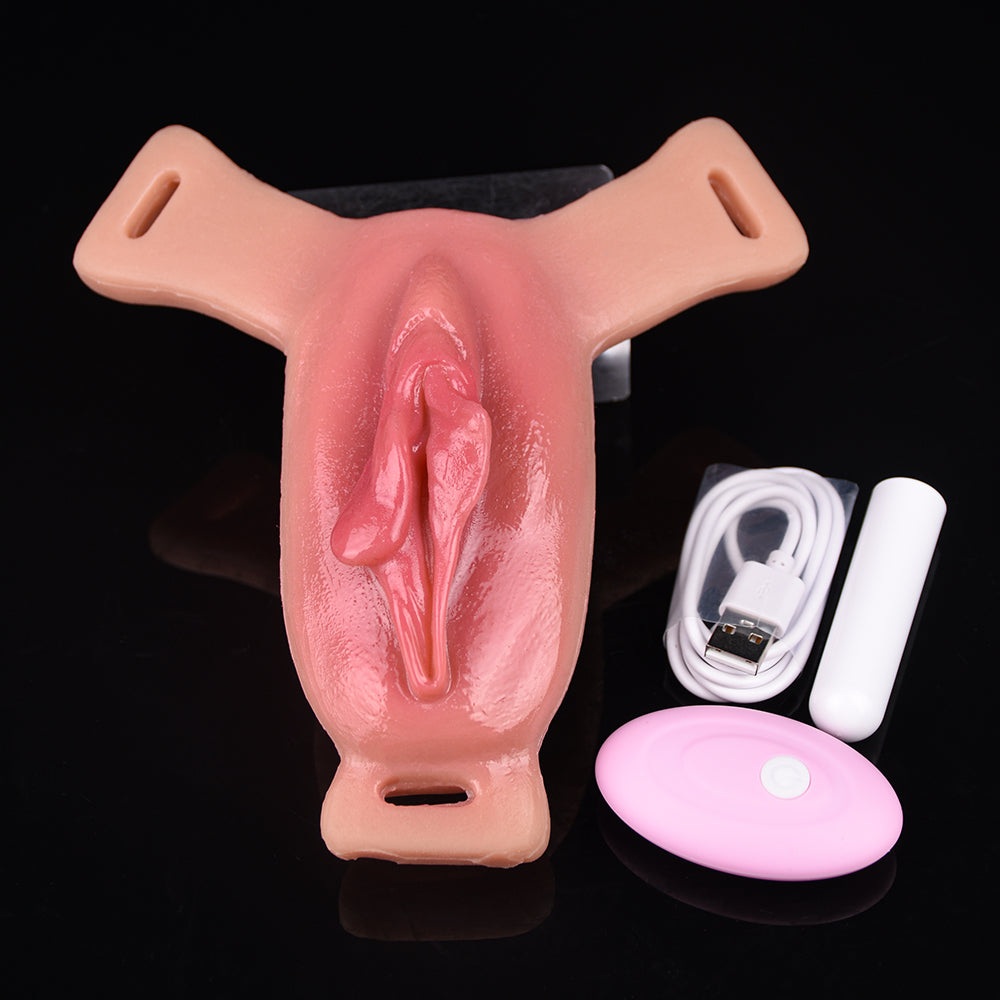 Molly Realistic Vibrating Sex Grinder-4