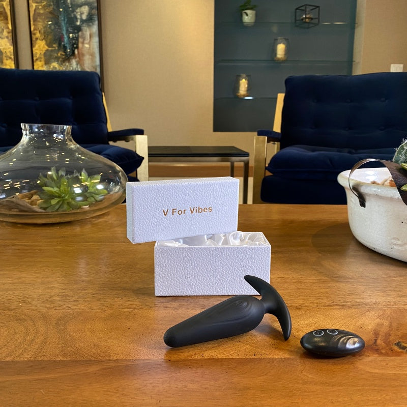 remote vibrating butt plug