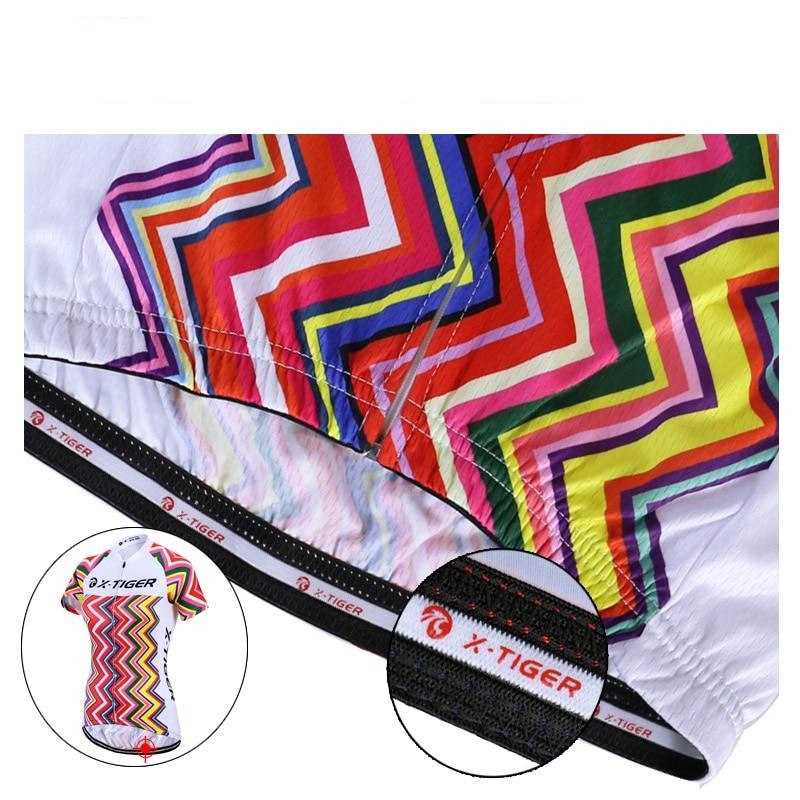 Women Summer 100% Polyester Mountain Bike Clothing