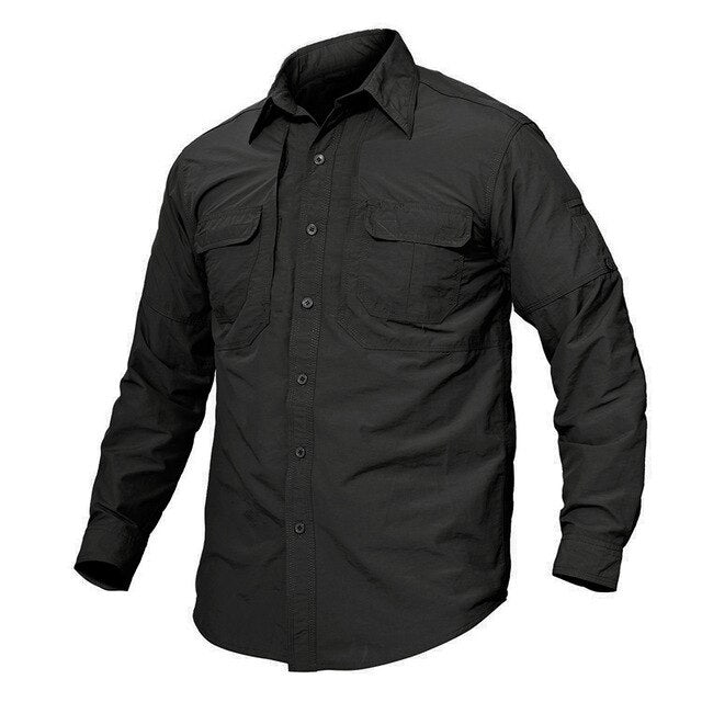 Men's Brand Tactical Airsoft Clothing Quick Drying Military Army Shirt Lightweight Long Sleeve Shirt Men Combat Shirts