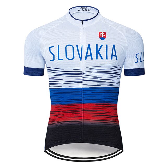 SLOVAKIA Cycling Clothing 9D Set MTB Jersey Bicycle Clothes Ropa Ciclismo Mens Quick Dry Bike Wear Short Maillot Culotte