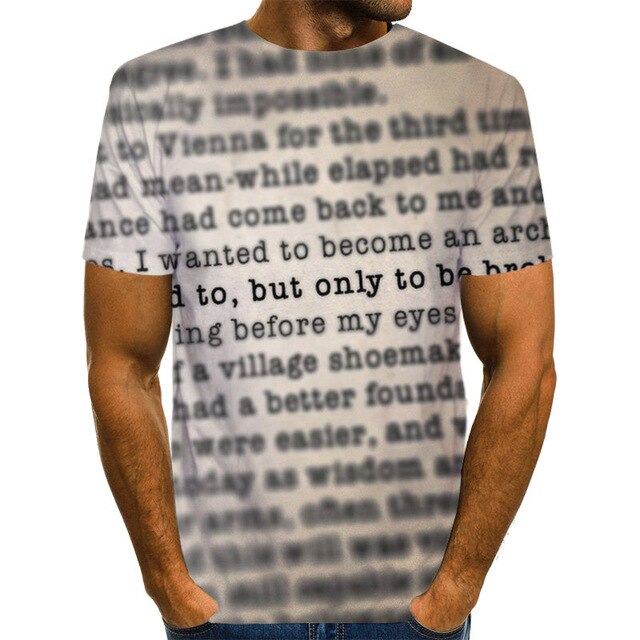 World Map T-shirt Funny T Shirts Summer Fashion Anime Tshirt 3D T Shirt Mens Clothing Tops Tees 2020 New Fashion