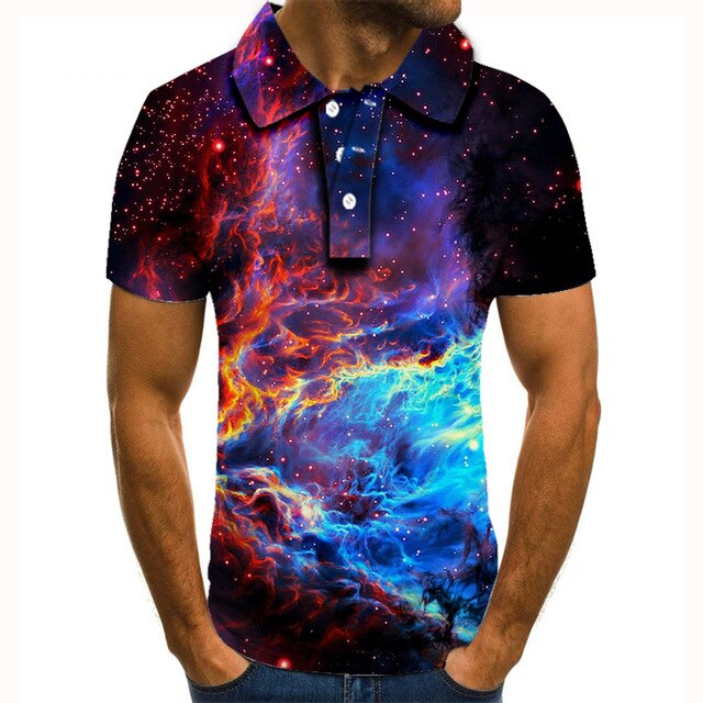 Polo shirt men men clothing polo shirt men Summer Men's Short Sleeve Polo Shirt High Quality Men Printed Polo Shirt
