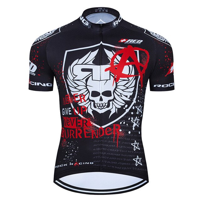 Rock Racing Cycling Clothing 9D Bib Set MTB Jersey Black Bicycle Clothes Quick Dry Bike Shirt Men's Short Maillot Culotte