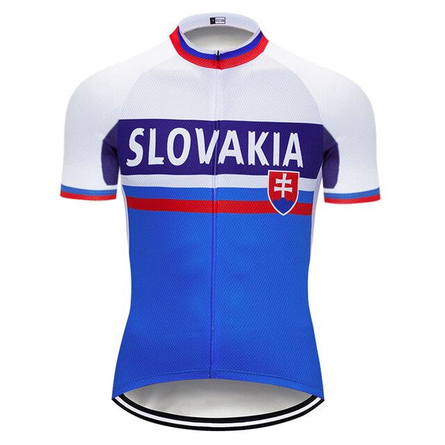 Team SLOVAKIA Cycling Clothing 9D Set MTB Jersey Bicycle Clothes Ropa Ciclismo Quick Dry Bike Wear Mens Short Maillot Culotte