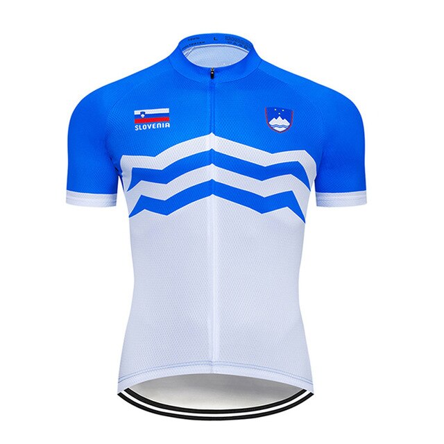 Pro Team Slovenia Cycling Clothing Set MTB Uniform Bicycle Clothes Summer Quick Dry Bike Jersey Men‘s Short Maillot Culotte