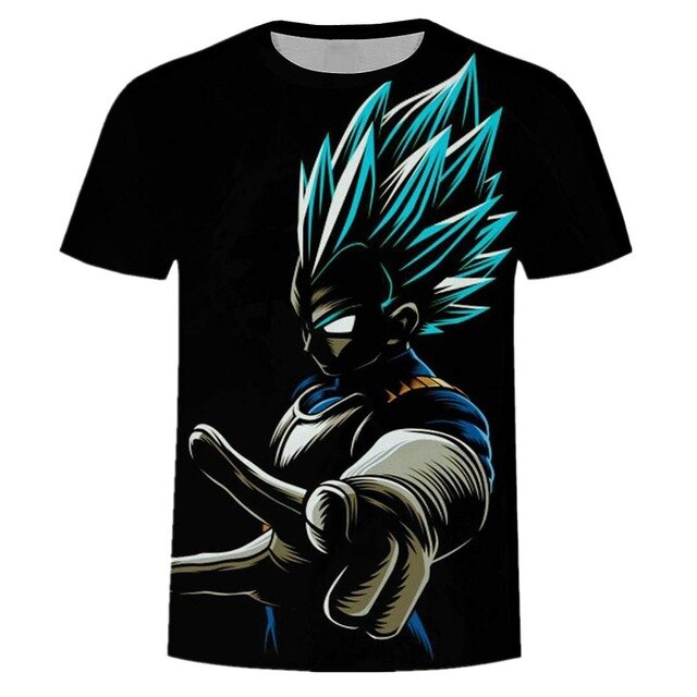 Son Goku Dragon Ball T-Shirt Men's Clothing T Shirt Fashion Streetwear Funny Kid Goku 3D Printed Tshirts Mans Tops Tees
