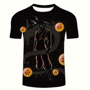 Son Goku Dragon Ball T-Shirt Men's Clothing T Shirt Fashion Streetwear Funny Kid Goku 3D Printed Tshirts Mans Tops Tees