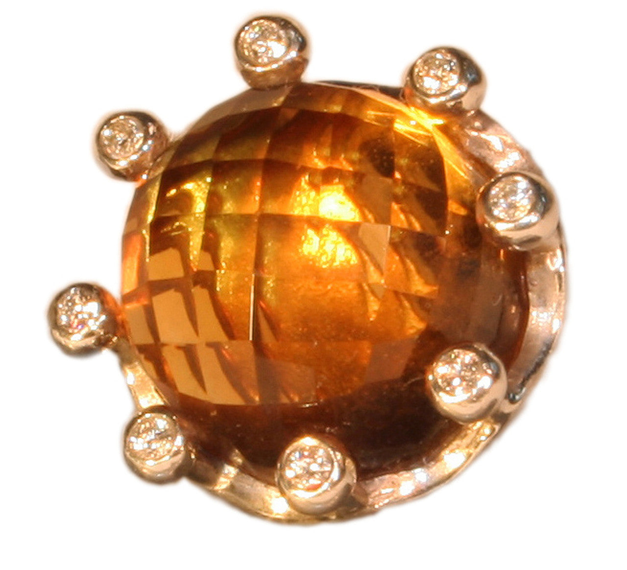 The Imperial Crown Ring- 20 Carat Gemstones with Diamonds in 18K Gold-3